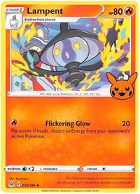 Lampent (025/196) - Trick or Trade BOOster Bundle 2023