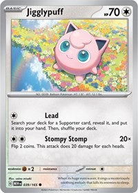 Jigglypuff (039/165) - SV: Scarlet & Violet 151