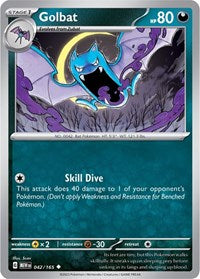 Golbat (042/165) - SV: Scarlet & Violet 151