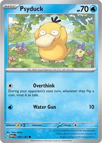 Psyduck 054 165 (054/165) - SV: Scarlet & Violet 151