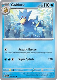 Golduck (055/165) - SV: Scarlet & Violet 151