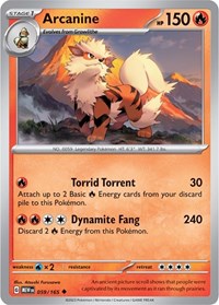 Arcanine (059/165) - SV: Scarlet & Violet 151