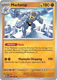 Machamp (068/165) - SV: Scarlet & Violet 151