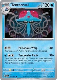 Tentacruel (073/165) - SV: Scarlet & Violet 151
