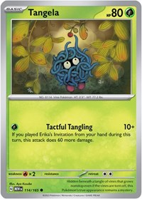 Tangela 114 165 (114/165) - SV: Scarlet & Violet 151