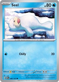 Seel (086/165) - SV: Scarlet & Violet 151