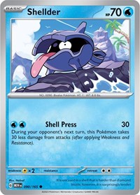 Shellder (090/165) - SV: Scarlet & Violet 151