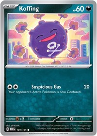 Koffing (109/165) - SV: Scarlet & Violet 151