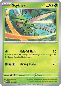Scyther (123/165) - SV: Scarlet & Violet 151