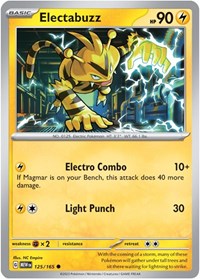 Electabuzz (125/165) - SV: Scarlet & Violet 151