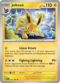 Jolteon (135/165) - SV: Scarlet & Violet 151