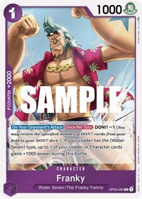 Franky (OP04-063) - Kingdoms of Intrigue