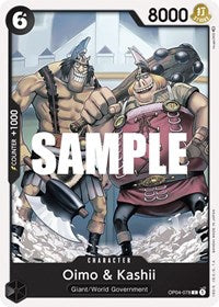 Oimo and Kashii (OP04-078) - Kingdoms of Intrigue