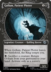 Gollum Patient Plotter Showcase Surge Foil (801) - Universes Beyond: The Lord of the Rings: Tales of Middle-earth