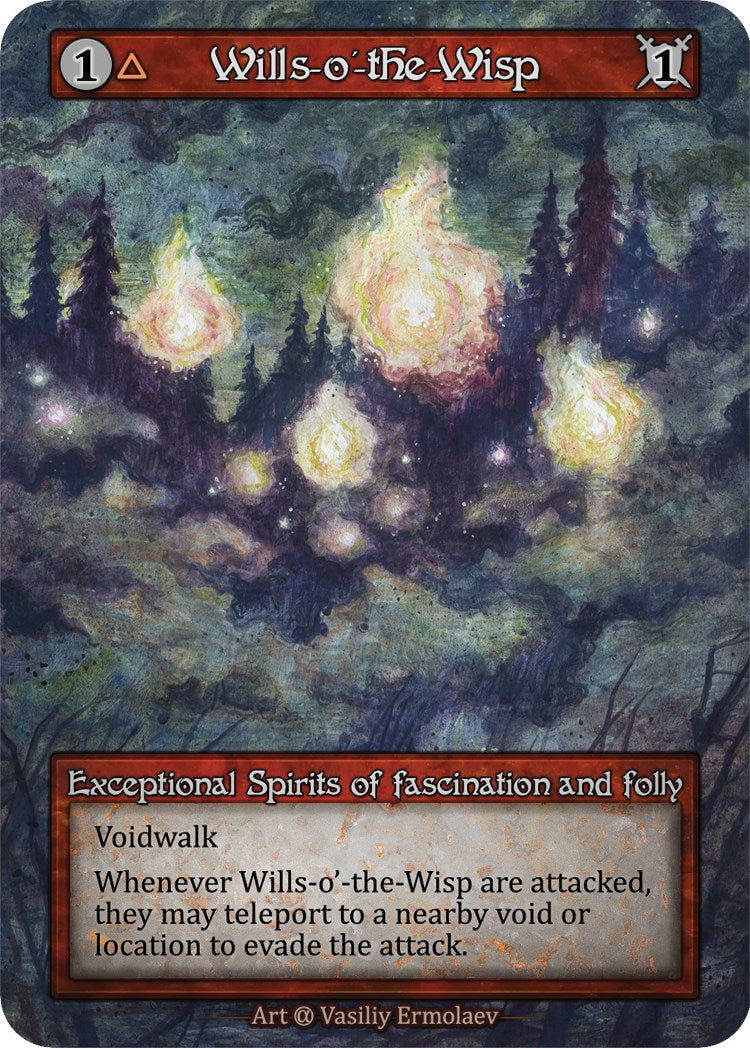 Wills-o'-the-Wisp (Preconstructed Deck) [Alpha]