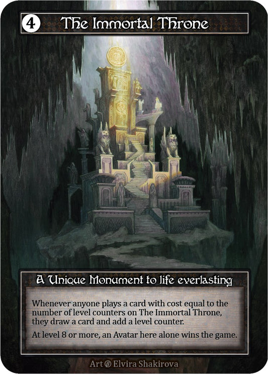 The Immortal Throne (Foil) [Beta]