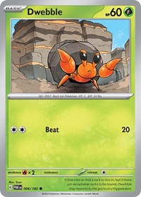 Dwebble (006/182) - SV04: Paradox Rift