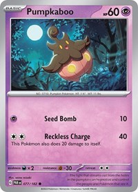 Pumpkaboo (077/182) - SV04: Paradox Rift