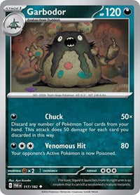 Garbodor 117 182 (117/182) - SV04: Paradox Rift