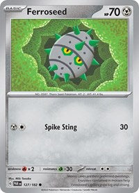 Ferroseed (127/182) - SV04: Paradox Rift