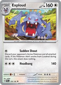 Exploud (150/182) - SV04: Paradox Rift