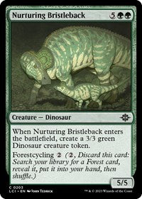 Nurturing Bristleback (203) - The Lost Caverns of Ixalan