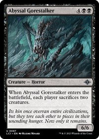 Abyssal Gorestalker (87) - The Lost Caverns of Ixalan