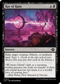 Ray of Ruin (117) - The Lost Caverns of Ixalan
