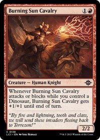 Burning Sun Cavalry (138) - The Lost Caverns of Ixalan