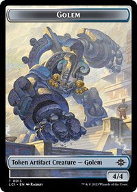 Golem Token (13) - The Lost Caverns of Ixalan