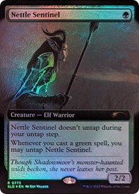 Nettle Sentinel Extended Art (773) - Secret Lair Drop Series
