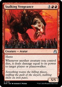 Stalking Vengeance (126) - Ravnica Remastered