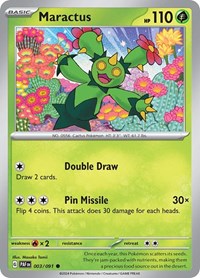 Maractus (003/091) - SV: Paldean Fates