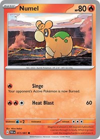 Numel (011/091) - SV: Paldean Fates