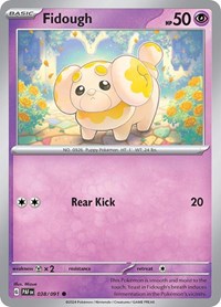 Fidough (038/091) - SV: Paldean Fates