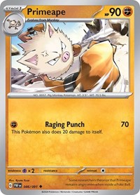 Primeape 046 091 (046/091) - SV: Paldean Fates