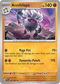 Annihilape 047 091 (047/091) - SV: Paldean Fates