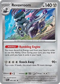 Revavroom 065 091 (065/091) - SV: Paldean Fates