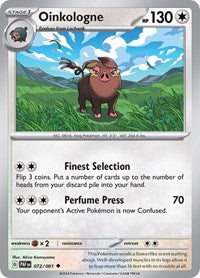 Oinkologne (072/091) - SV: Paldean Fates
