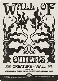 Wall of Omens (1518) - Secret Lair Drop Series