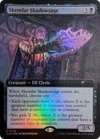 Skemfar Shadowsage Extended Art (759) - Secret Lair Drop Series