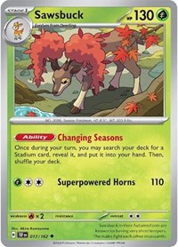 Sawsbuck 017 162 (017/162) - SV05: Temporal Forces