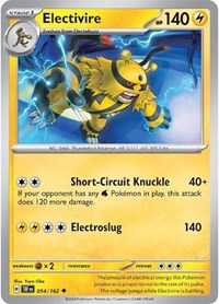 Electivire (054/162) - SV05: Temporal Forces