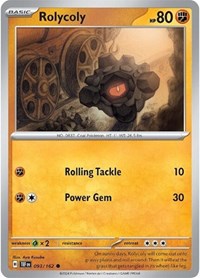 Rolycoly (093/162) - SV05: Temporal Forces