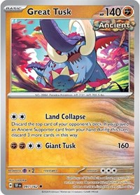 Great Tusk 097 162 (097/162) - SV05: Temporal Forces