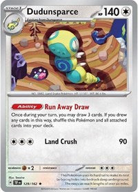 Dudunsparce (129/162) - SV05: Temporal Forces