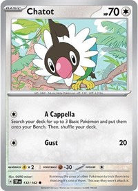 Chatot 132 162 (132/162) - SV05: Temporal Forces