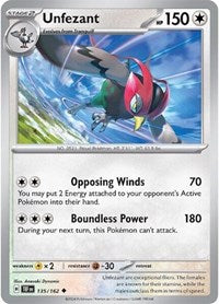Unfezant (135/162) - SV05: Temporal Forces