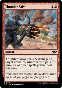 Thunder Salvo (150) - Outlaws of Thunder Junction