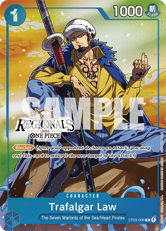 Trafalgar Law (Online Regional 2024 Vol. 2) [Participant] [One Piece Promotion Cards]